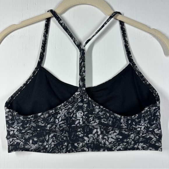 Lululemon Flow Y Sports Bra Nulu Women's 6 Blossom Overlay Starlight Multi Yoga - Picture 6 of 7